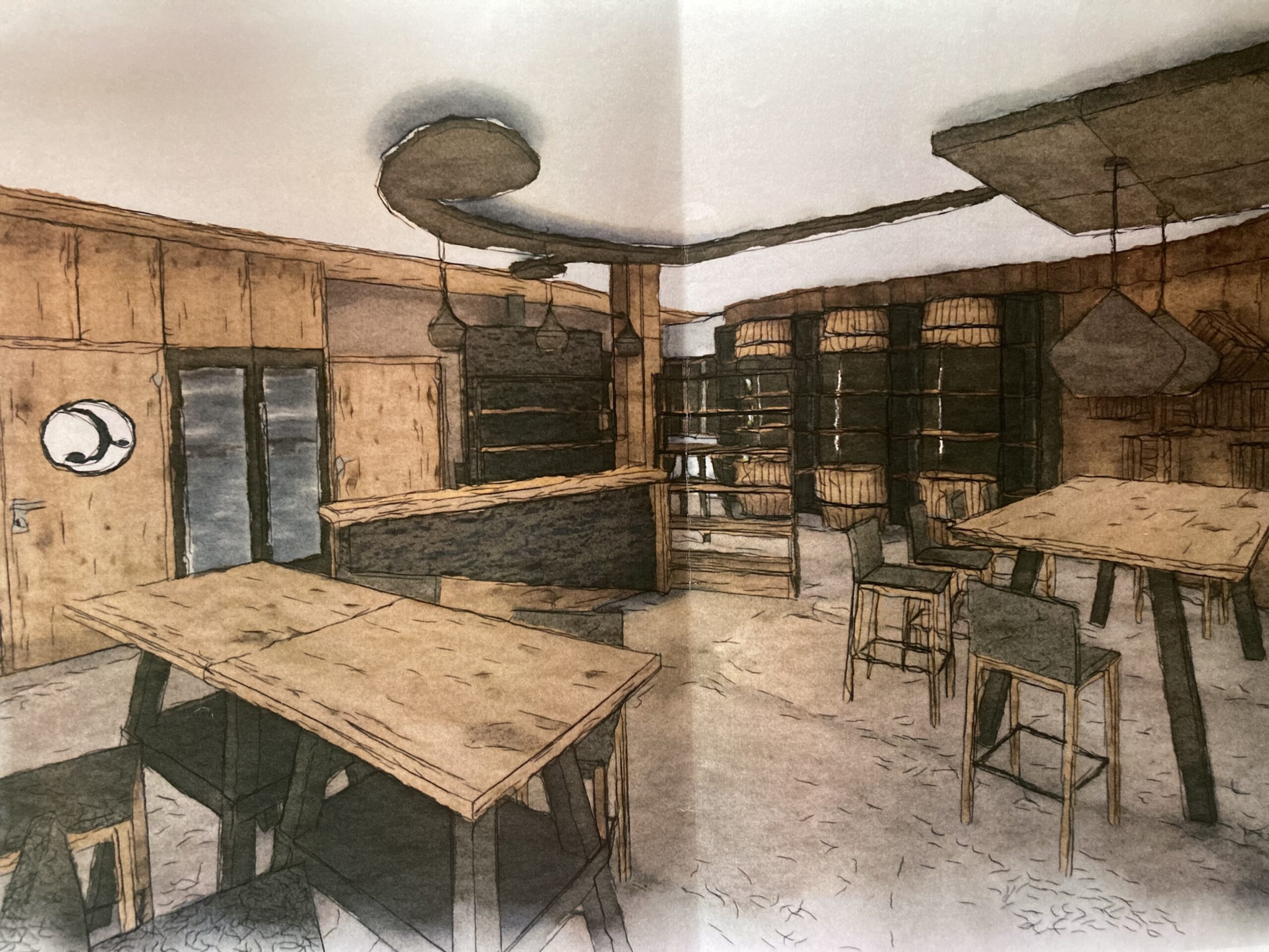 Hofladen Einrichtung