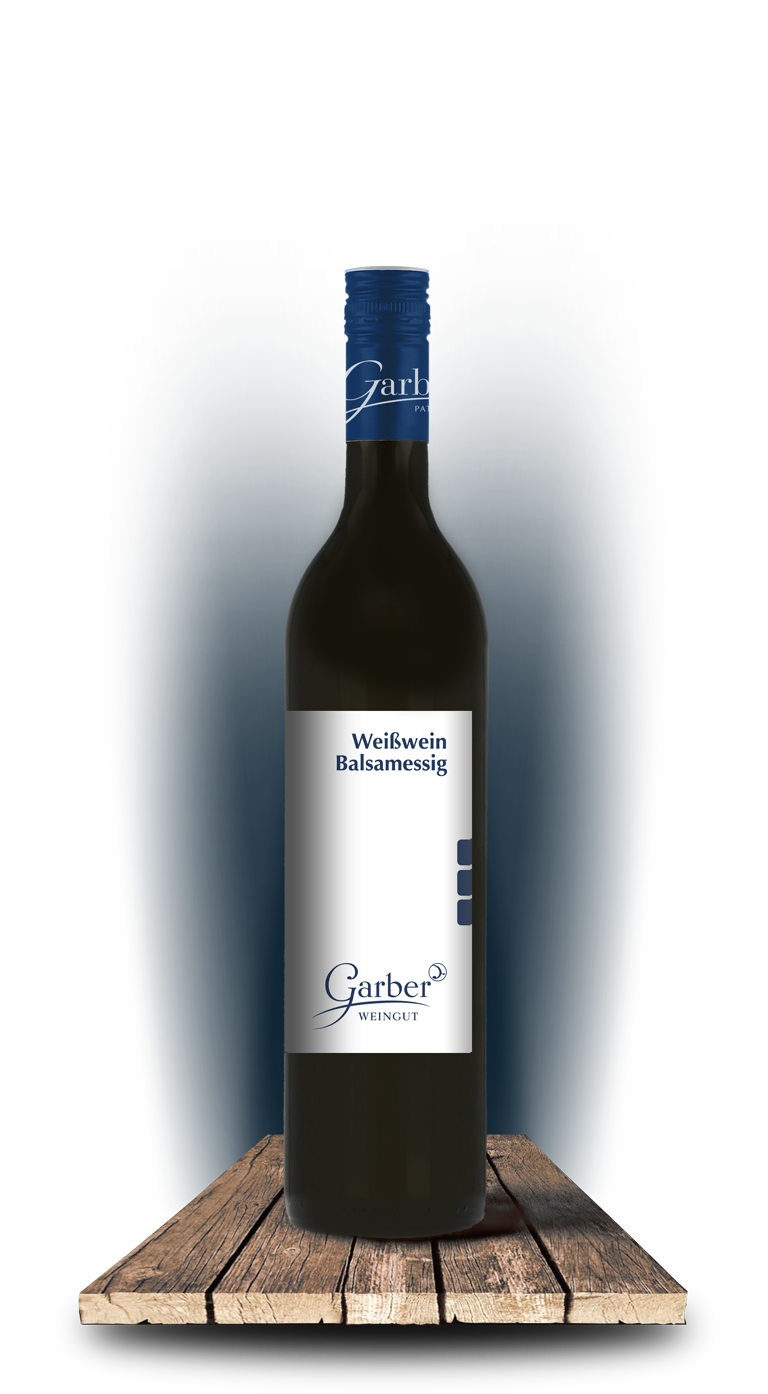 Weißwein Balsamessig, milder Essig aus Weißwein